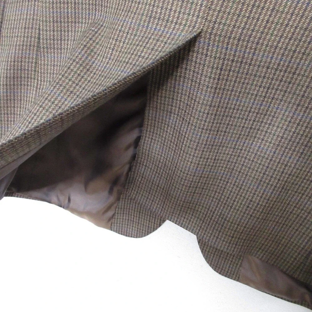 Lauren Ralph Lauren Plaid 100% Wool‎ Blazer